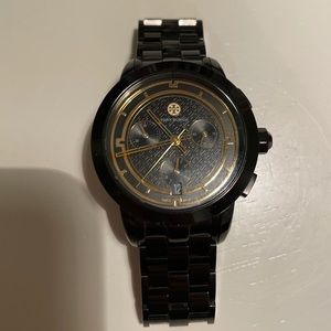 Black Tory Burch watch
